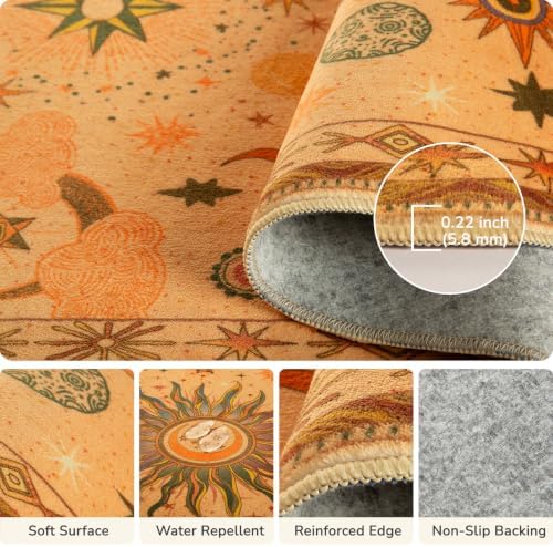 Vacuum-Friendly, 6x9 Washable Area Rug - Image 3