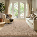 4x6 Beige Fluffy Soft Area Rug Non-Slip by ModernHomeDecor