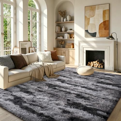 FinRèc Home 4x6 Non-Slip Fluffy Area Rugs by FinRe%CC%80cHome