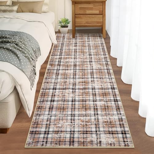 Garvee Washable Runner Rug 2x6 Hallway Runner Non Slip Kitchen Rugs Soft Low - Image 2
