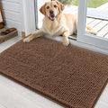 OLANLY Dog Door Mat for Muddy Paws 36x24, Super Absorbent Chenille Mud Mat by OLANLY
