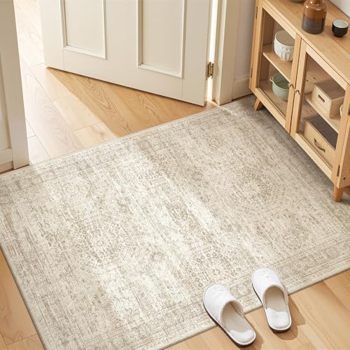 3x4 Rugs for Entryway, Washable Area Rug - Image 3
