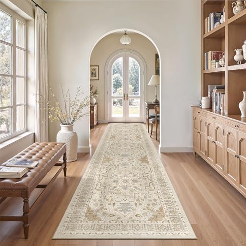 Madane Hallway Runner Rug 2'6''x10' Kitchen Runners Vintage - Image 3