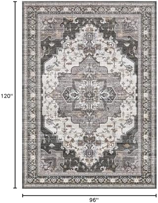 BEIMO Dark Grey Rug 8x10 Area Rugs - Image 2