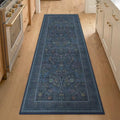 Small Oriental Runner 2x6 Kitchen Runner Rugs Non Slip, Bathroom by Evyhood