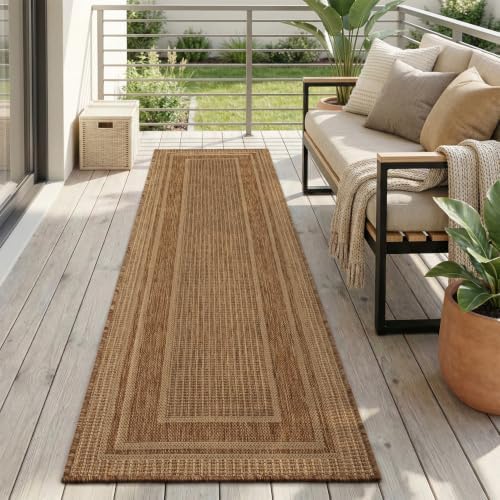 MontVoo-2x6 ft Indoor Outdoor Runner Rugs by MontVoo