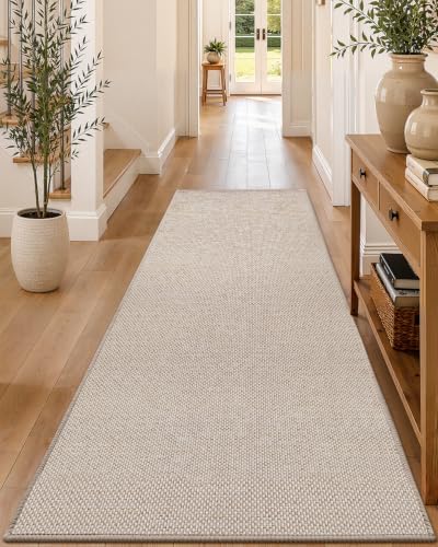 Color&Geometry Runner Rug 36"x96" Non Slip Rubber Backing Hallway Rug by COLORG