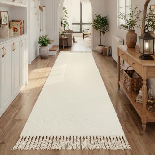 Collive Rug Runners for Hallways, Boho Washable Kitchen Rugs by Collive