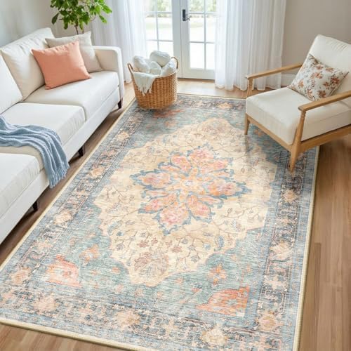 RELEANY Washable Area Rug by RELEANY
