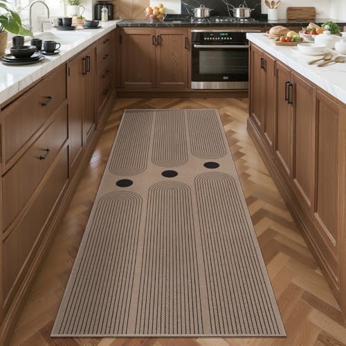 Tangsoo Easy Jute 2x5 Washable Kitchen Runner Rug - Image 2