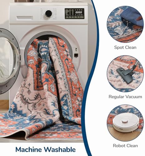 Lessymo Washable Area Rugs 5 x 7 - Image 5