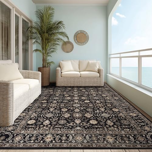 Ruaruarug Washable Area Rug 9×12 - Image 3