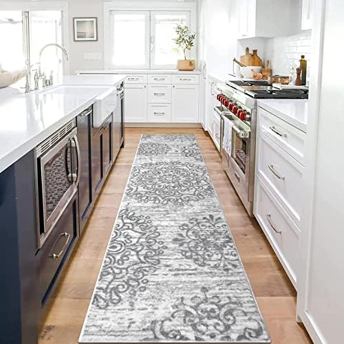 HEBE Hallway Runner Rug 2'x8', Washable Non Slip Kitchen Rug Runner - Image 6