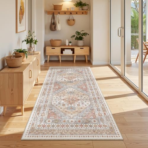 zesthome 3x6 Runner Rug Non Slip, Washable Hallway Runner Rug - Image 4