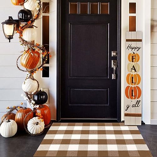 Buffalo Plaid Outdoor Rugs, Layering Rug - Image 5