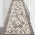 HEBE Hallway Runner Rug 2'x8', Washable Non Slip Kitchen Rug Runner by HEBE