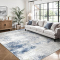 6x9 Area Rugs, Abstract Modern Ultra Soft Washable Rug, Non Slip Carpet by Yarooge