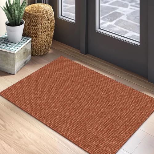 EARTHALL Woven Area Rug 2x3 Ft Washable Rugs by EARTHALL