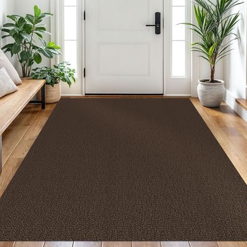 EARTHALL Washable Area Rug, Non Slip Entryway Rug, 4x6 Ft by EARTHALL