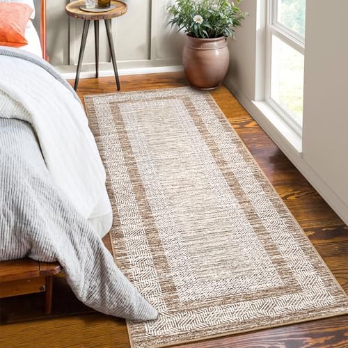 GarveeHome 2.5x8 Modern Washable Runner Rug Non Slip Washable Floor Carpet - Image 2