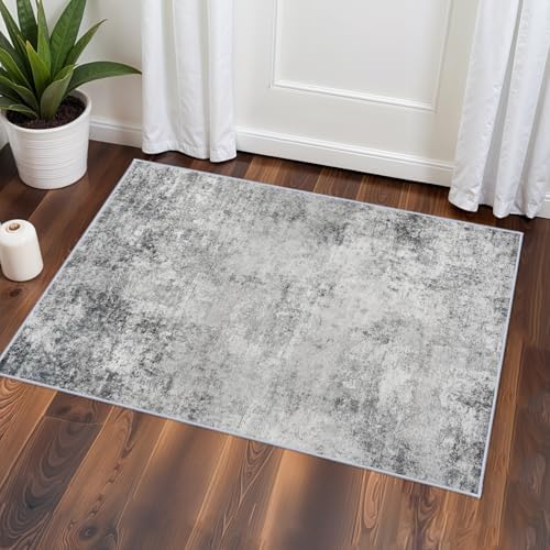 Washable 2x3 Abstract Area Rug - Image 2
