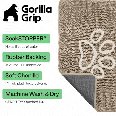 GORILLA GRIP SoakSTOPPER Indoor Door Mat - Image 3