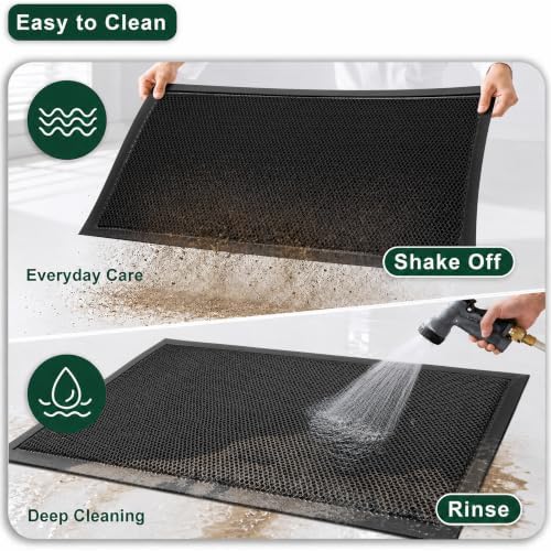Mibao Meshy Mat Door Mat Heavy-Duty Quick-Dry Floor Mat, Sand & Dirt Trapper - Image 6