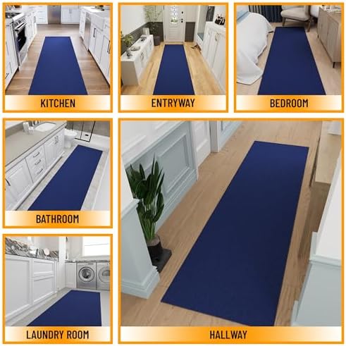 Ottomanson 3x10 Hallway Runner Rug – Non-Slip Kitchen Rugs - Image 3