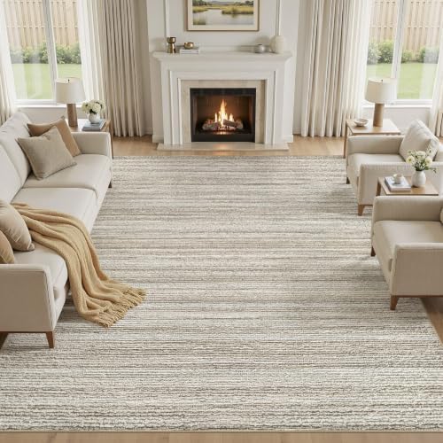cotiled Washable 8x10 Area Rugs Soft Modern Large Living Room Rug by COTILED