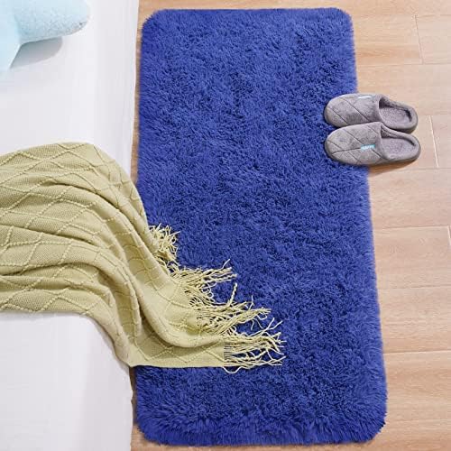 Chicrug Soft Runner Rug for Bedroom Living Room Plush Fluffy Rug 2x4 - Image 3