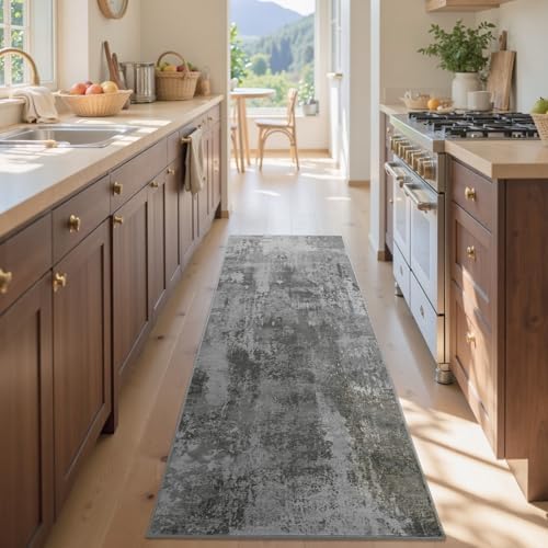 2x6 Ft Abstract Washable Runner Area Rugs - Image 3