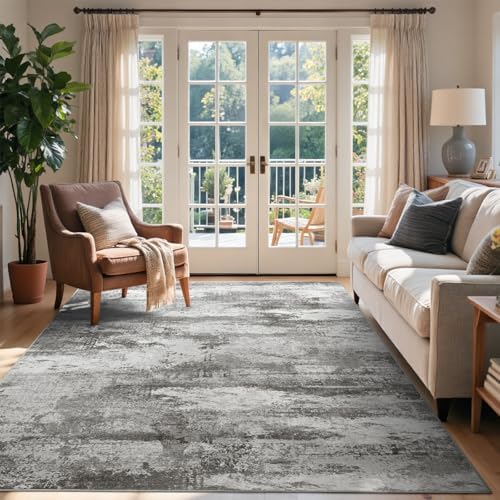 4x6 Ft Abstract Washable Area Rugs by Cuzwlovita