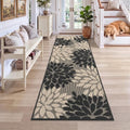 HEBE Washable Hallway Runner Rug 2x6, High-Low Textured Kitchen Rug Runner by HEBE