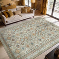 Keen Home Design Vintage Washable Area Rug, Non-Slip Low Pile by KeenHomeDesign