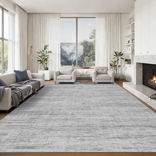 Area Rugs 9x12 for Living Room, Non-Slip Backing Machine Washable Rugs - Image 6