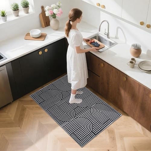 ROYHOME Modern 2x3 Washable Rugs - Image 3