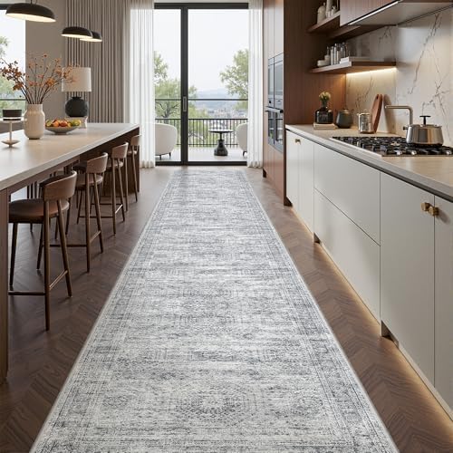 2x12 Runner Rug Non Slip, Washable Hallway Runner Rug - Image 4