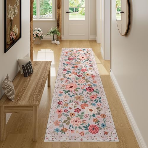 DUKINO 2x7 Runner Rug for Hallway, Washable Runner Rug Non Slip - Image 4