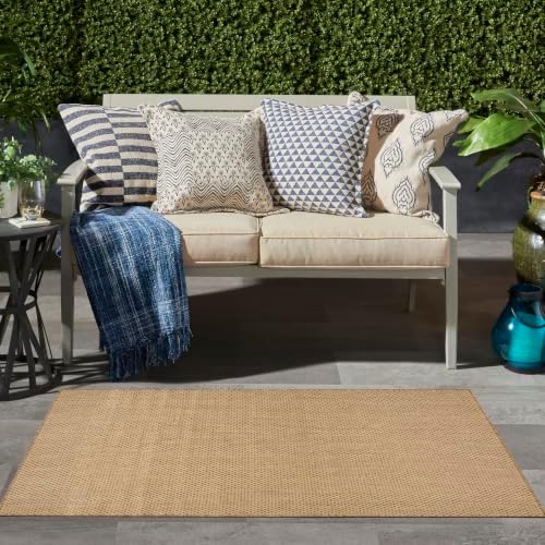 Nourison Home Courtyard 3' x 5' Jute Fabric Area Rug - Image 3