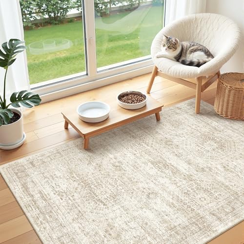 3x4 Rugs for Entryway, Washable Area Rug - Image 5
