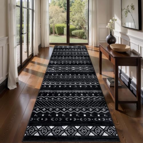 SERISSA 2x10 Washable Non-Slip Boho Runner Rug - Image 2
