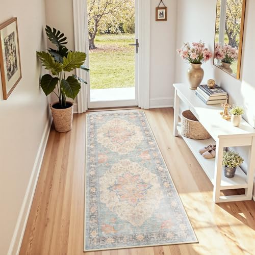 RELEANY Washable Area Rug, Runner 2'x8' - Image 3