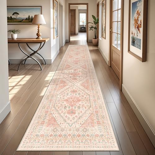 Hallway Runner Rug 2x12 Extra Long Washable Runner by Restydon