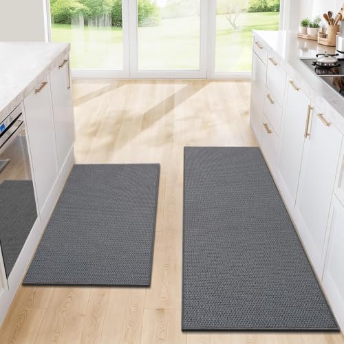 Kitchen Rugs Set of 2, Washable Floor Mats by Unknown
