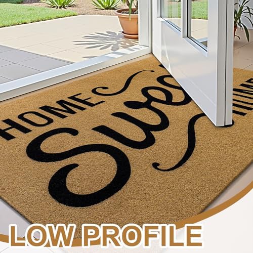 OLANLY Front Door Mat 40x32, Low Profile Doormat - Image 4