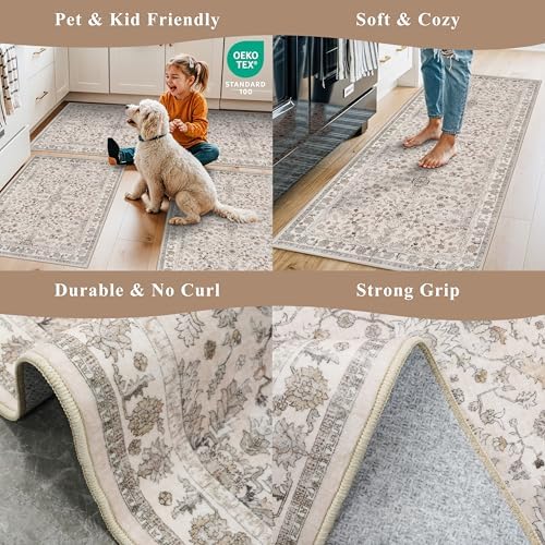 3x12 ft Long Kitchen Runner Rug - Image 5
