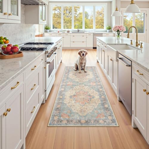 RELEANY Washable Area Rug, Runner 3'x8' by RELEANY