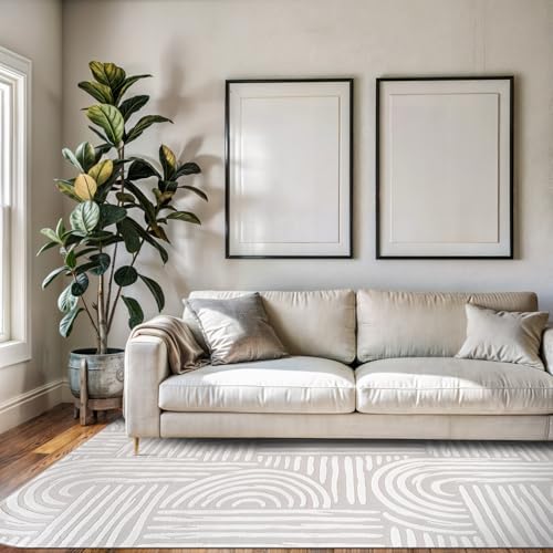 Living Room Area Rug 8x10 Modern Luxury Ultra Soft Vintage Indoor Area Rugs - Image 6