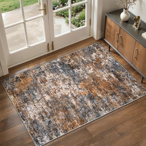 Tangsoo Abstract 2x3 Washable Rugs by Tangsoo