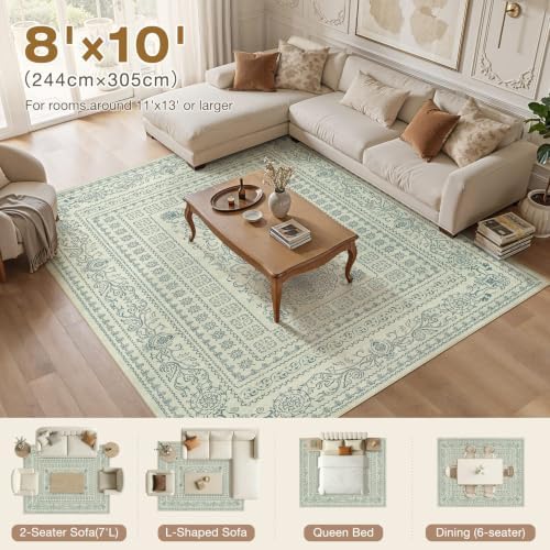 Nakagishi Neutral 8x10 Area Rugs - Image 5